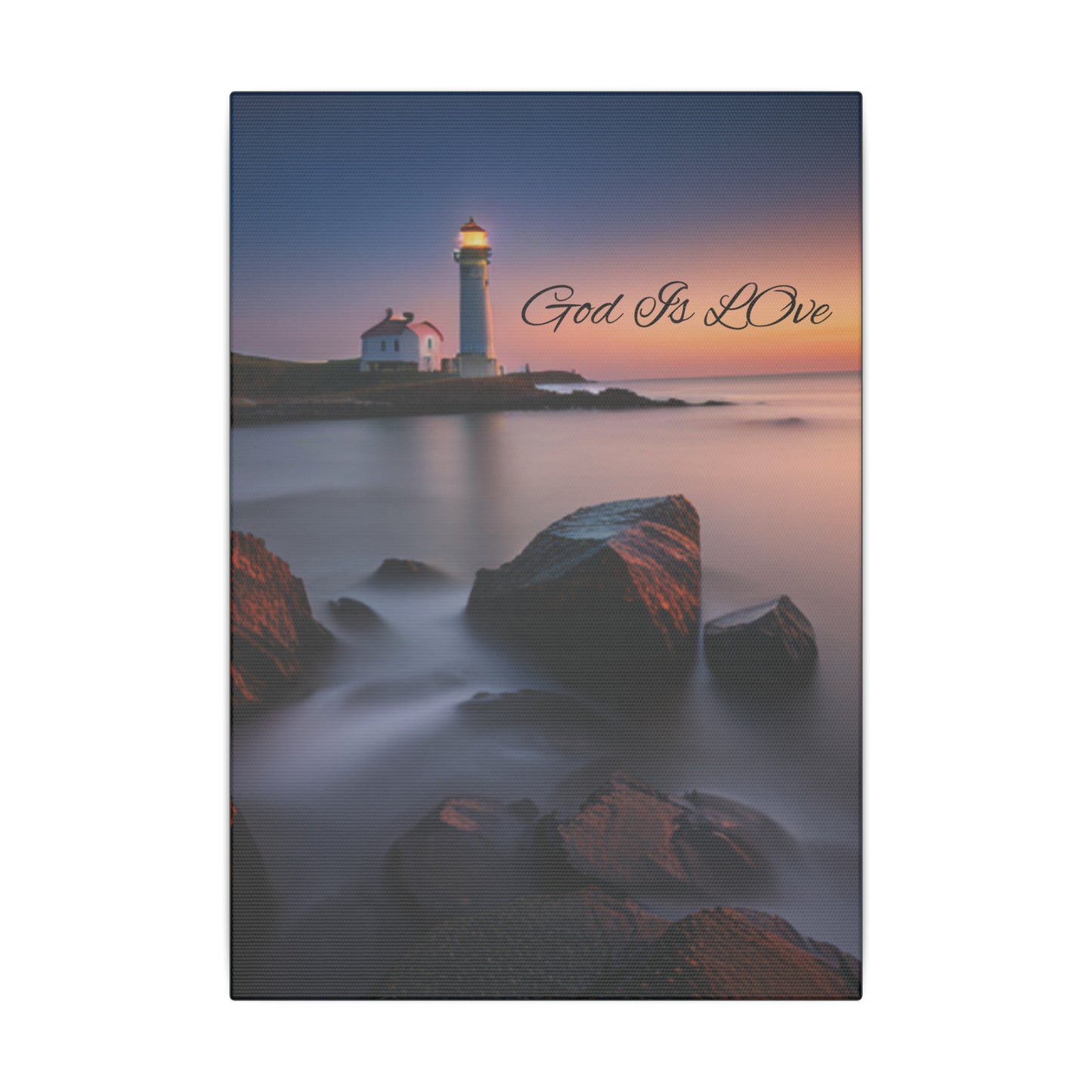 Light house bathing in the sun showing God`s beauty.