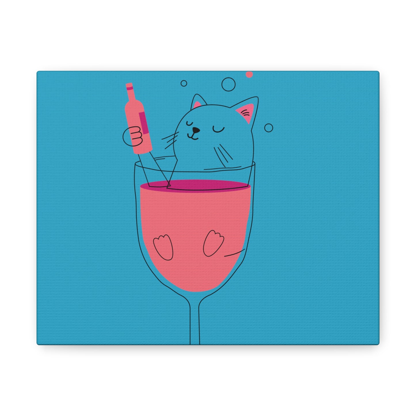 Kitty Getting Tipsy