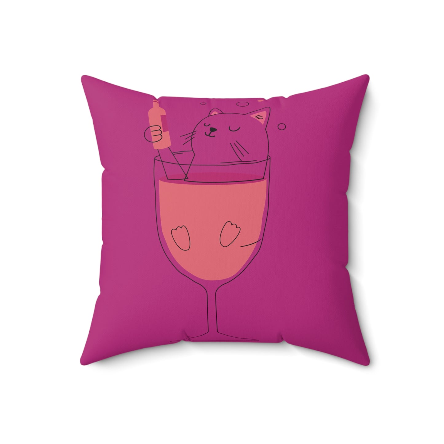 Just give me and massage my back pillow couch office cute home farm bar pink