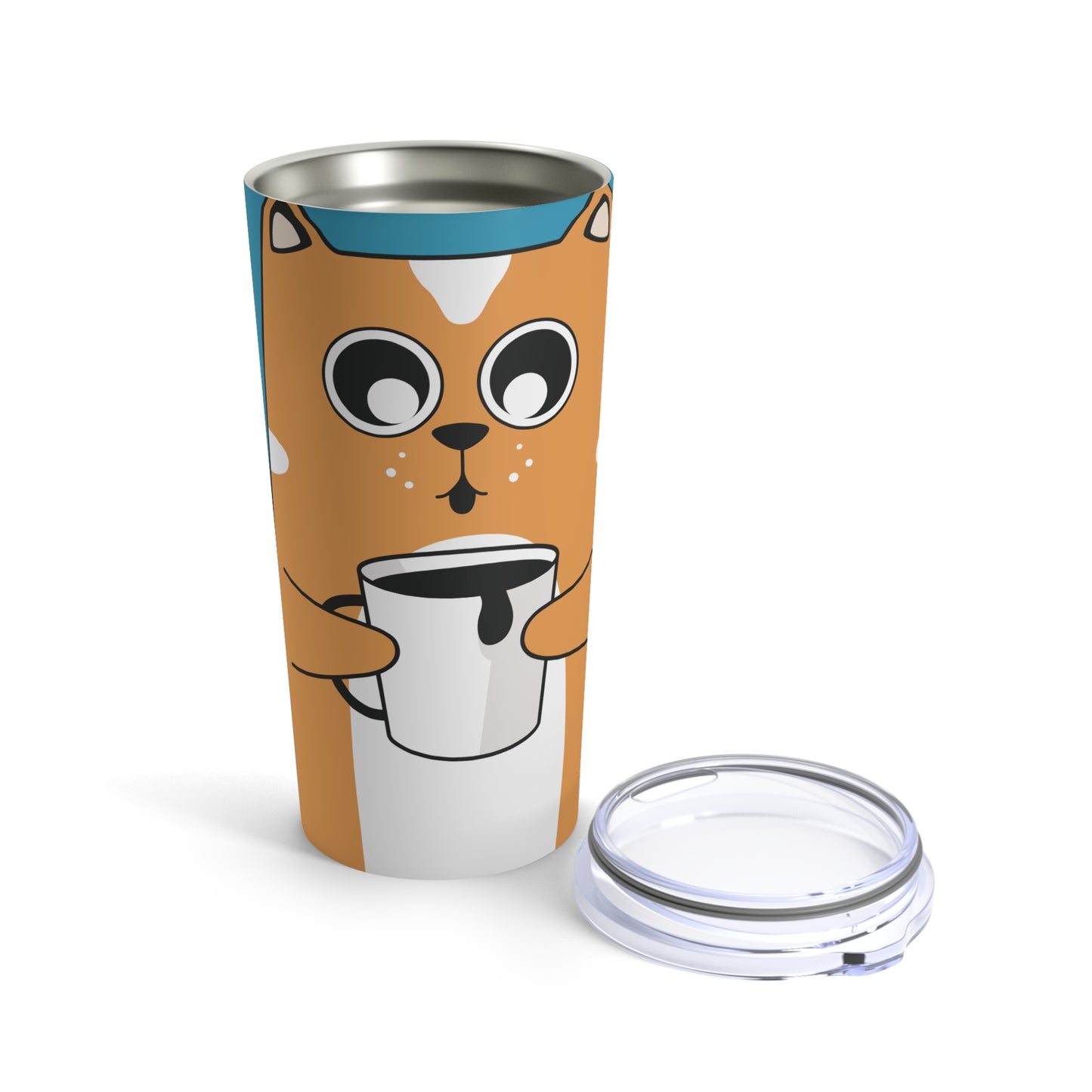 Coffee KItty 20 OZ. Tumbler