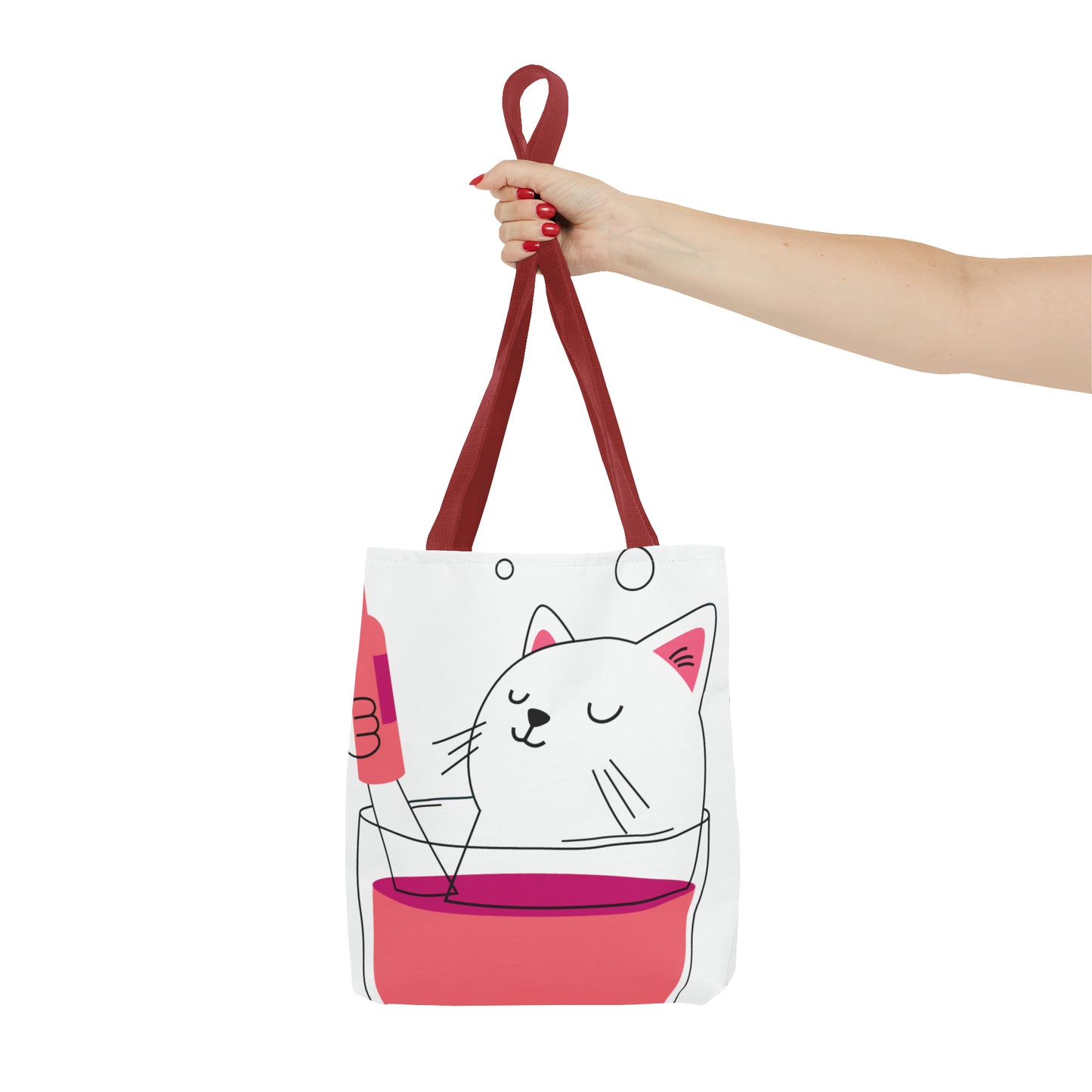 Kitty Getting Tipsy Everyday Bag