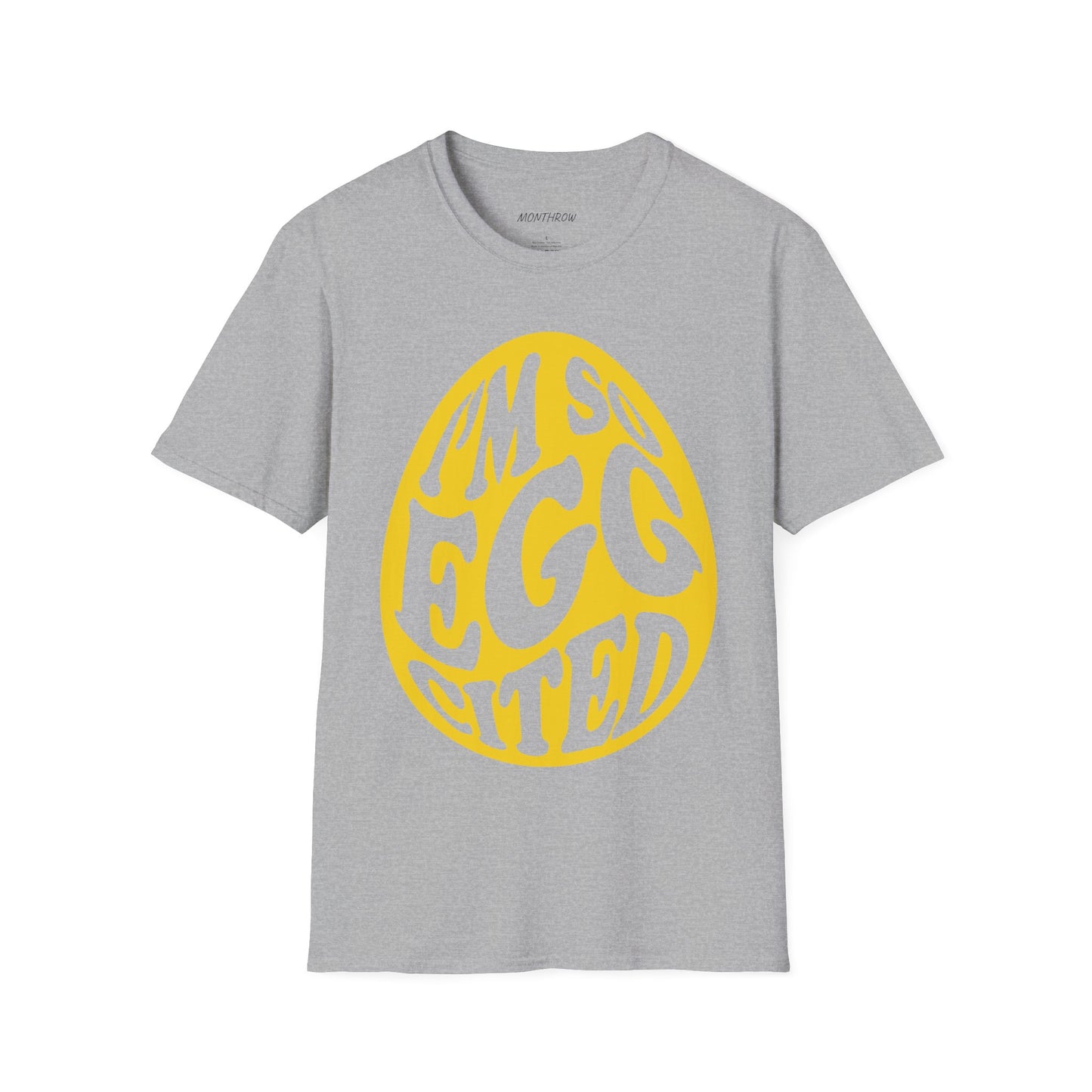 Unisex Softstyle T-Shirt egg cited Men Women casual summer easter spring