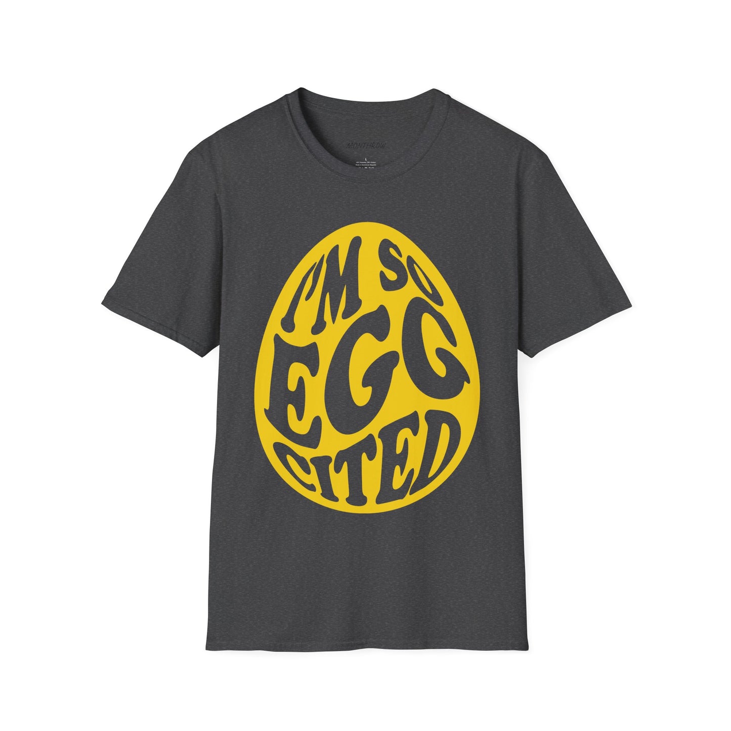 Unisex Softstyle T-Shirt egg cited Men Women casual summer easter spring