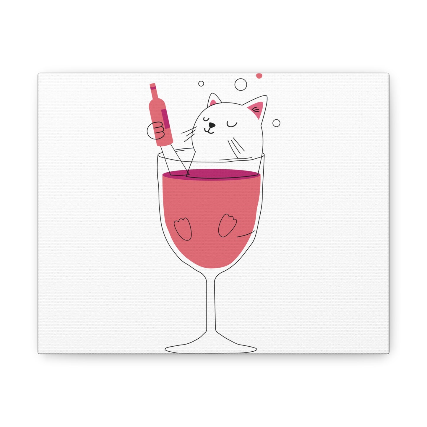 Kitty Getting Tipsy With Wine