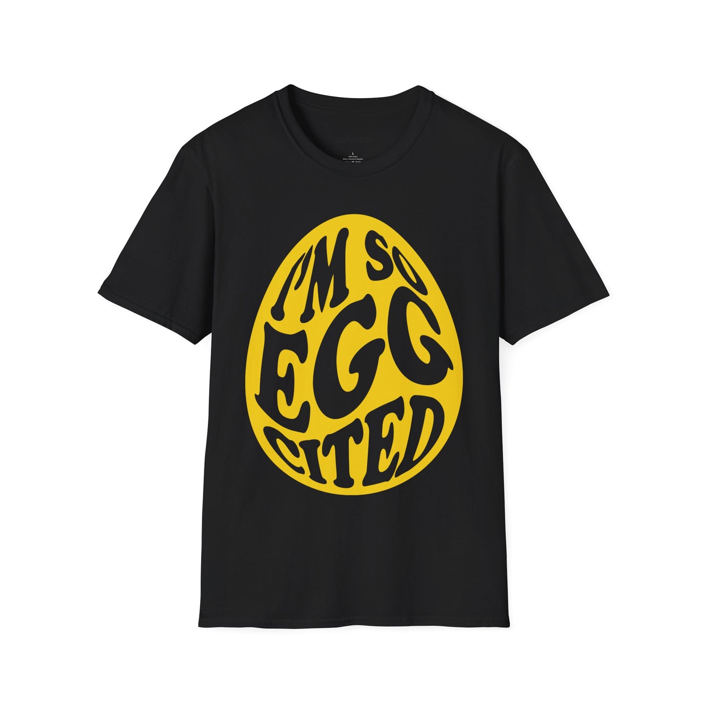 Unisex Softstyle T-Shirt egg cited Men Women casual summer easter spring