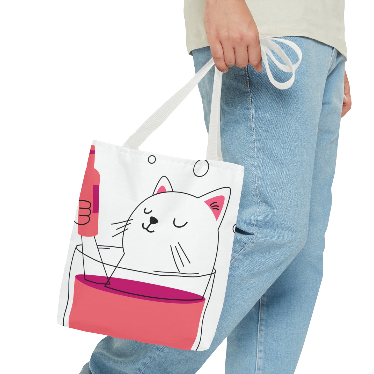 Kitty Getting Tipsy Everyday Bag