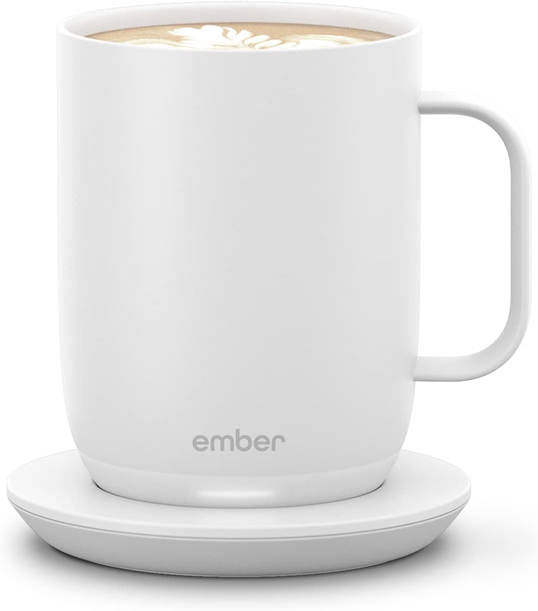 Ember Temperature Control Smart Mug 2, 10 Oz, App-Controlled Heated Coffee Mug with 80 Min Battery Life and Improved Design, Rose Gold