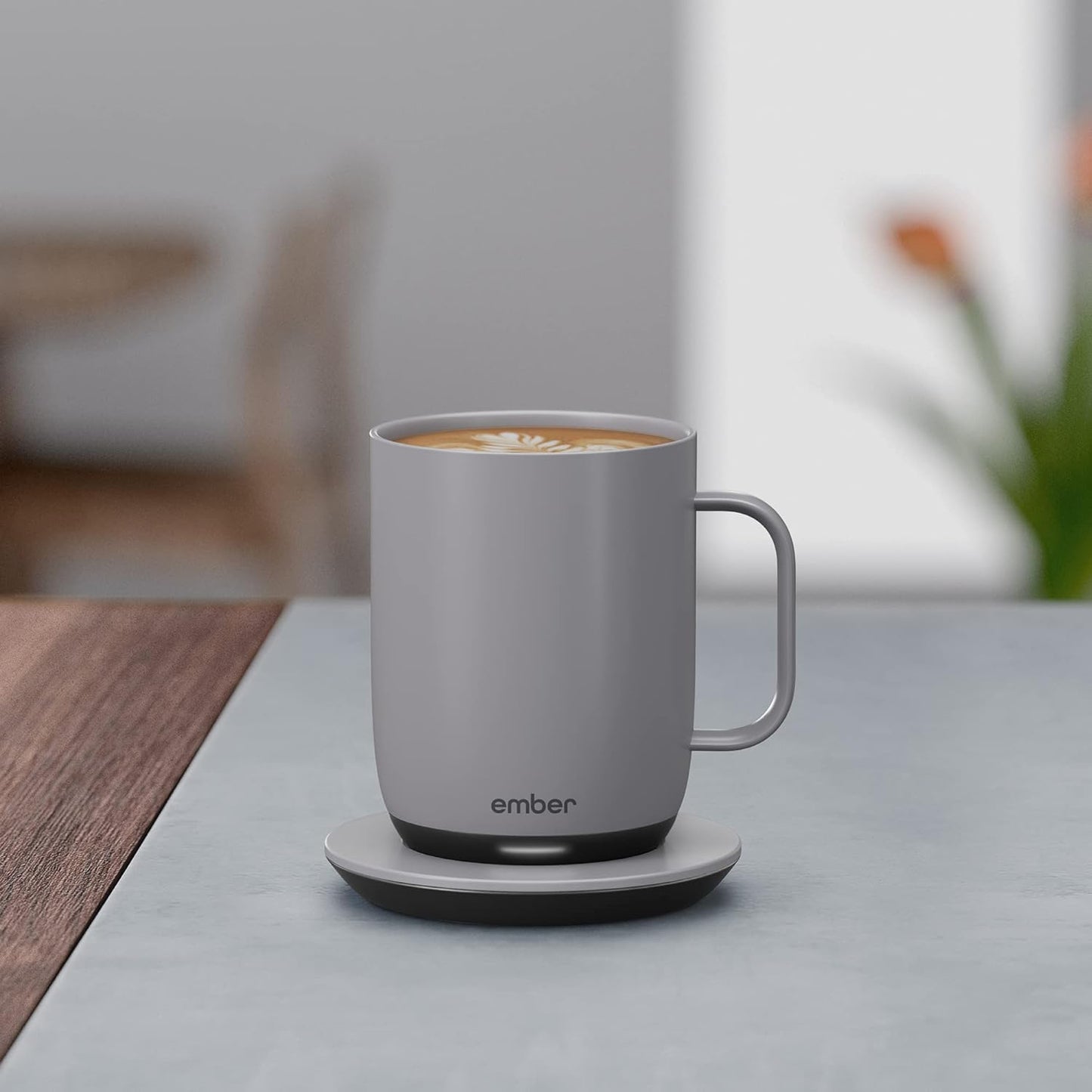 Ember Temperature Control Smart Mug 2, 10 Oz, App-Controlled Heated Coffee Mug with 80 Min Battery Life and Improved Design, Rose Gold