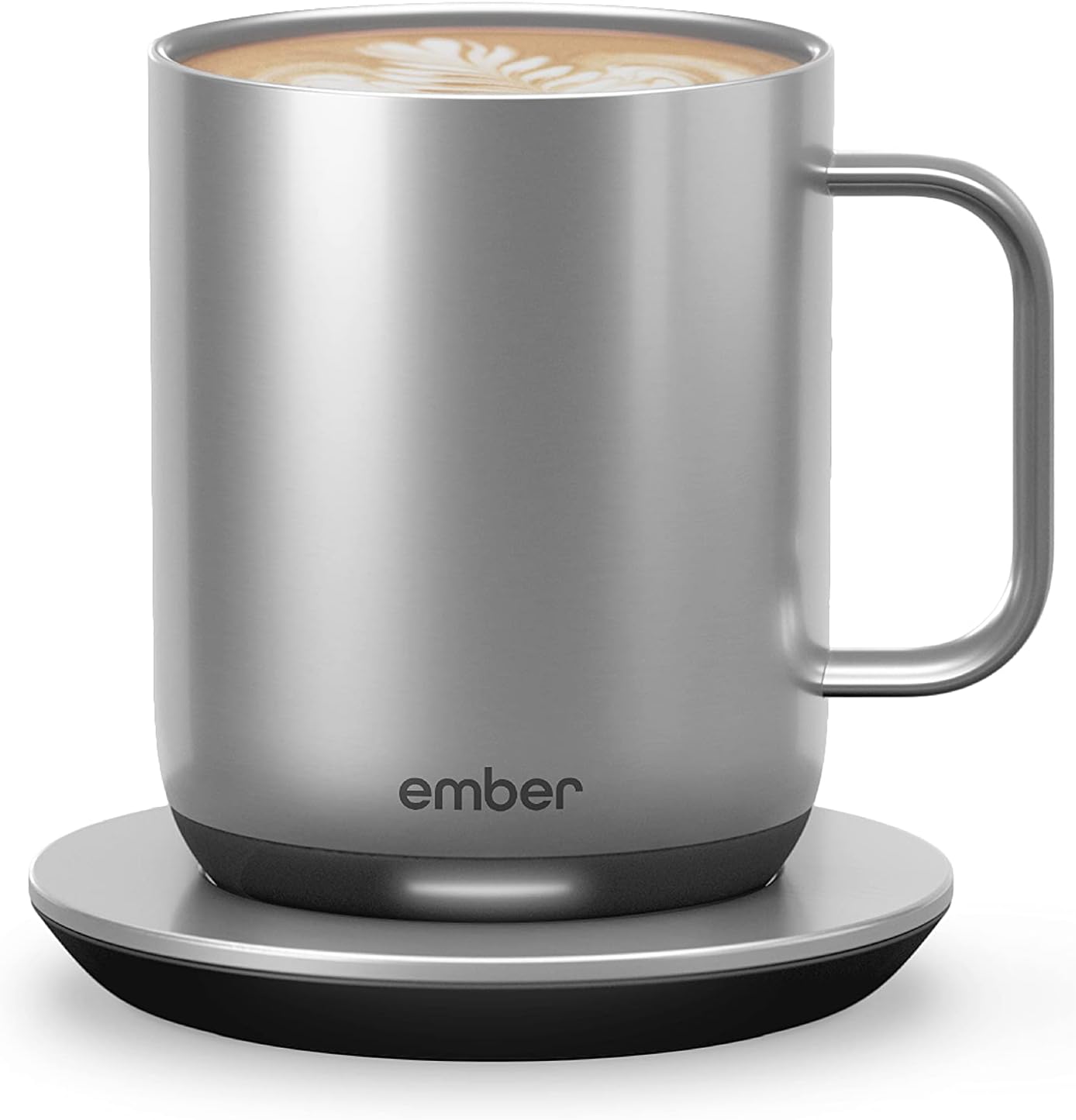 Ember Temperature Control Smart Mug 2, 10 Oz, App-Controlled Heated Coffee Mug with 80 Min Battery Life and Improved Design, Rose Gold