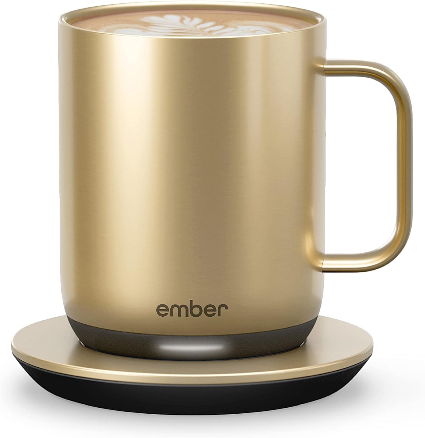 Ember Temperature Control Smart Mug 2, 10 Oz, App-Controlled Heated Coffee Mug with 80 Min Battery Life and Improved Design, Rose Gold