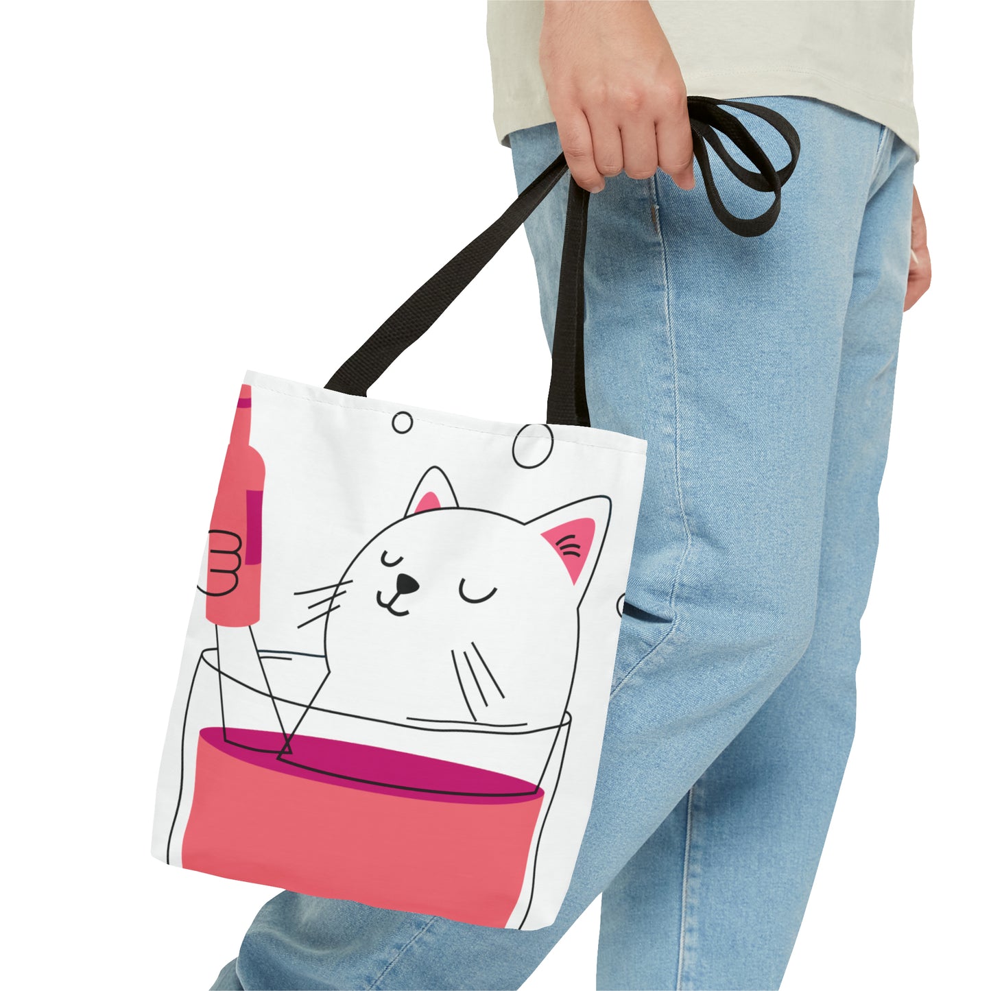 Kitty Getting Tipsy Everyday Bag