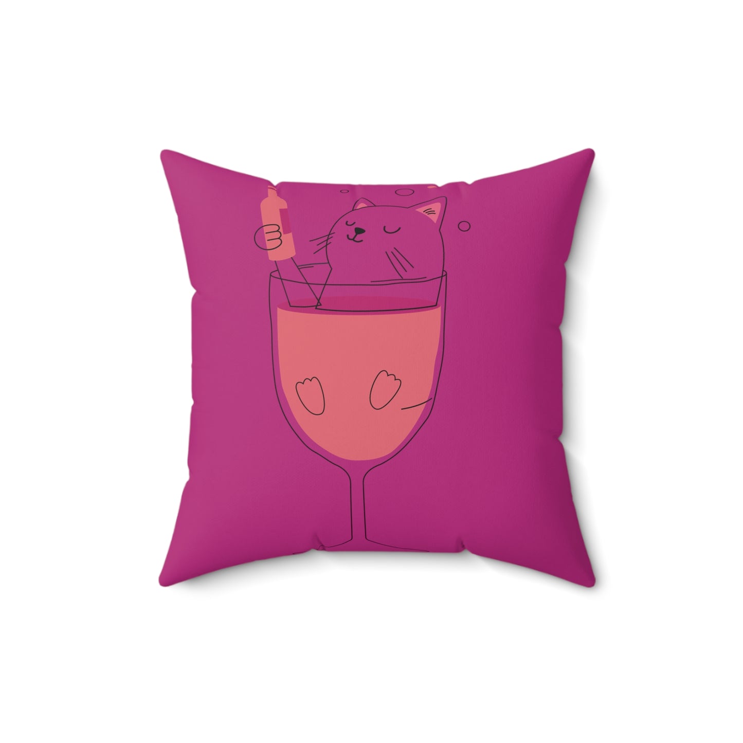 Just give me and massage my back pillow couch office cute home farm bar pink