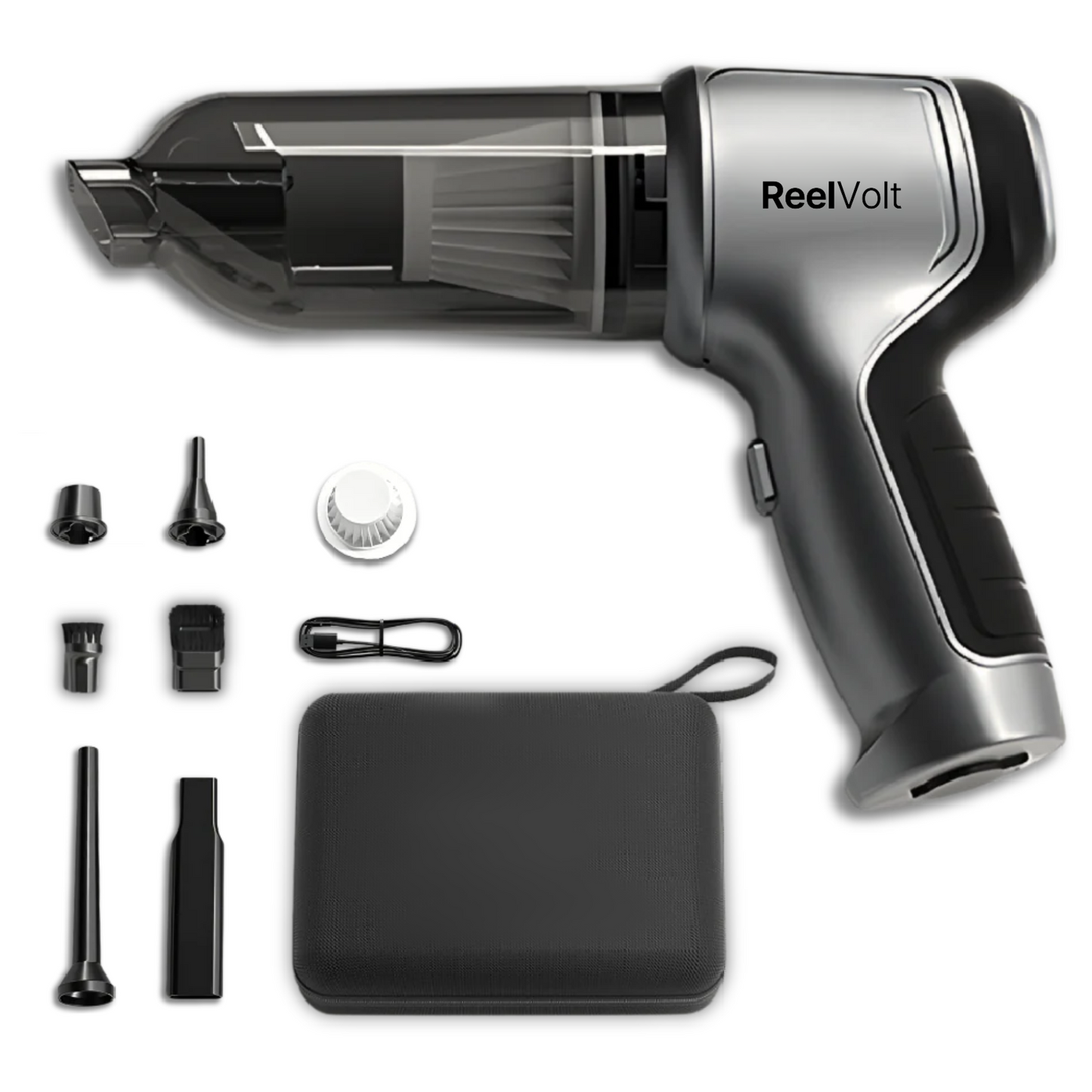 ReelVolt Car Vacuum