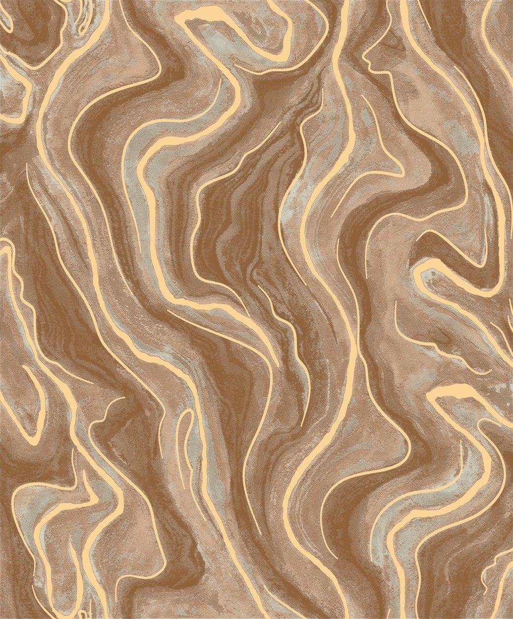 Frizzy Allure Suede Wallpaper